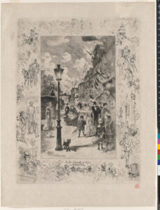 National Holiday on the Boulevard Clichy