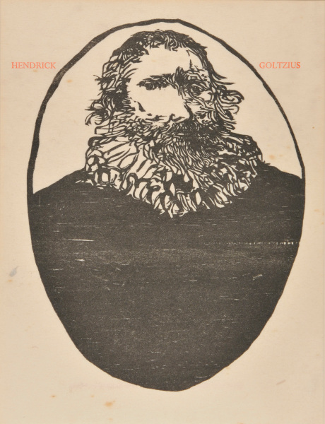 Portrait of Hendrick Goltzius