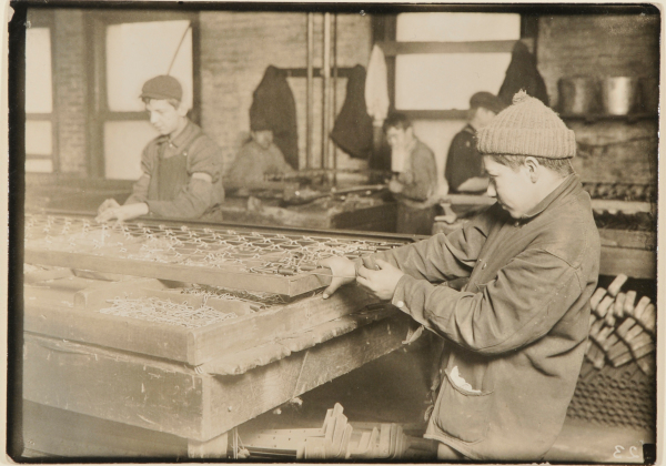 Boys Linking Bed Springs - Image 4