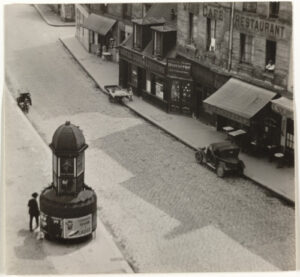 Man at Pissor, Latin Quarter, Paris