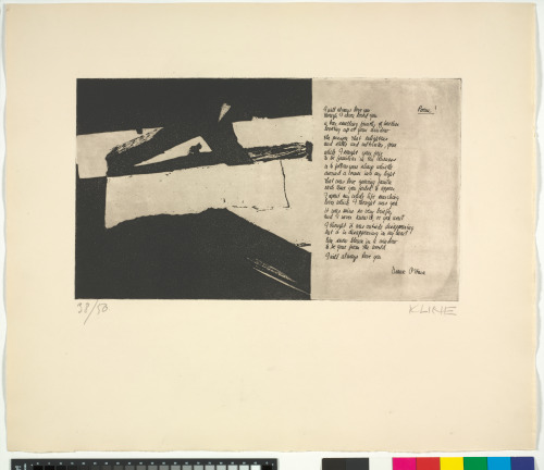 From the portfolio “21 Etchings and Poems”