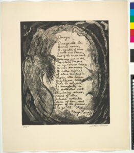 From the portfolio “21 Etchings and Poems”