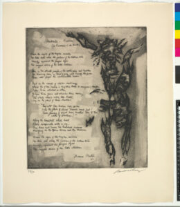 From the portfolio “21 Etchings and Poems”