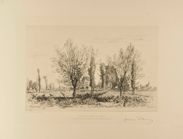 IN THE FIELDS AT CÉNON