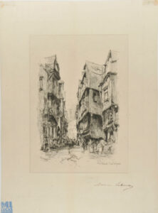 Grand rue à Morlaix