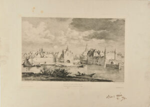 Vue de la ville de Delft