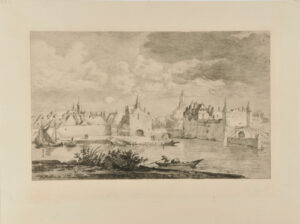 Vue de la ville de Delft