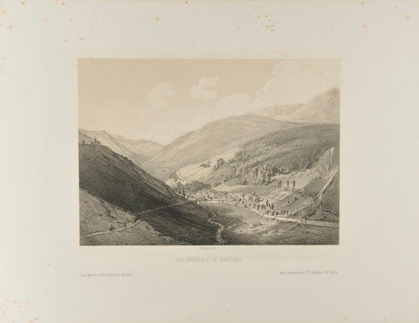 Vue générale de Barèges