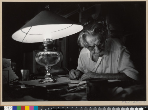 SCHWEITZER AT HIS DESK