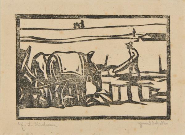 Sand Wagon near the Elbe (Sandkarrer an der Elbe) - Image 3