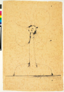 From the series “Lithographs of the Sculpture: The Plant Becomes a Fan”