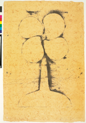 From the series “Lithographs of the Sculpture: The Plant Becomes a Fan”