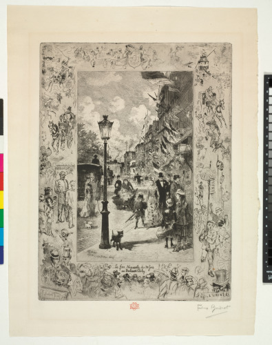 National Holiday on the Boulevard Clichy