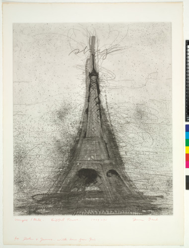 Retroussage Eiffel Tower