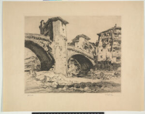 Le Pont de Sospel (Alpes-Maritimes)