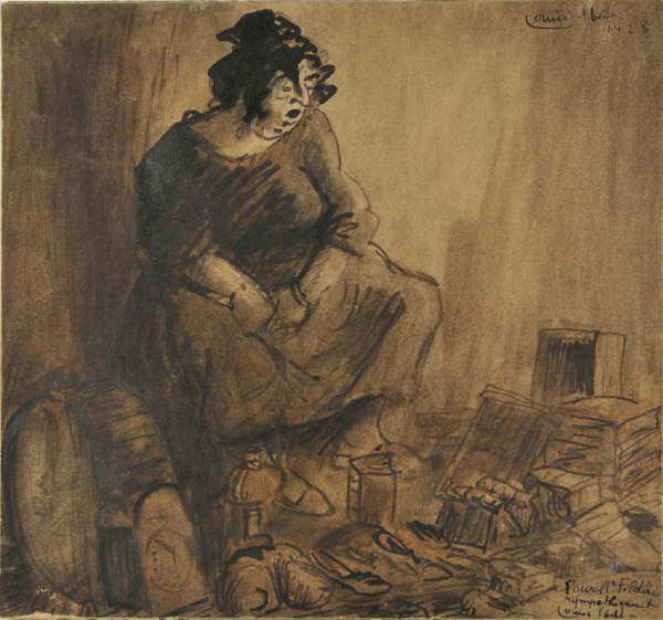 Vendeuse de marché aux puces - Image 2