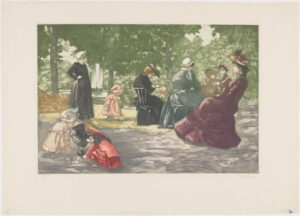 Aux Champs Élysées ou Jardin du Luxembourg