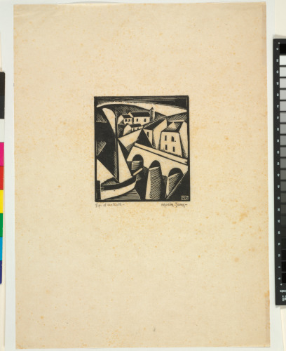 LANDSCAPE WITH SAILBOAT