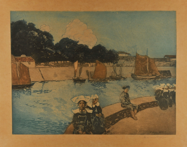 Bretonnes sur le quai, Concarneau - Image 2