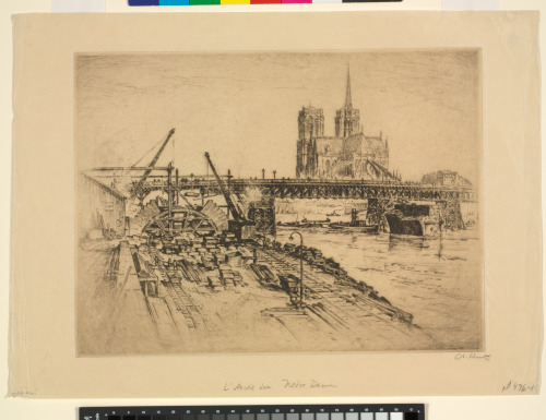 THE SIDE OF NOTRE DAME