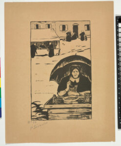 La Marchande ambulante or La Marchande de Bonbons