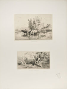 L’Abreuvoir; Le Petit Porcher