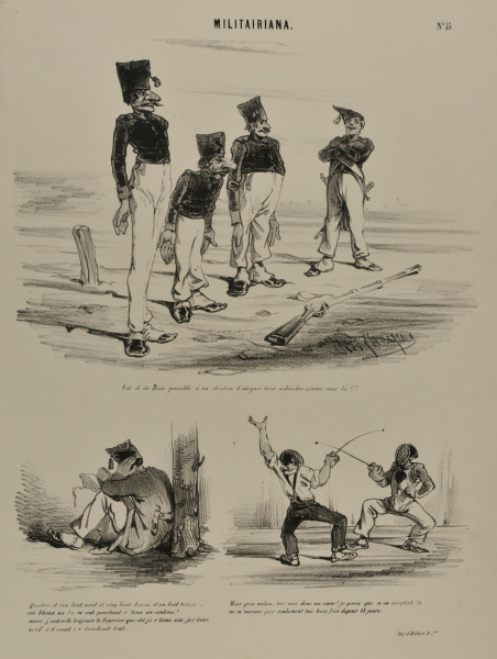 Plate 15 from the series “Militairiana”