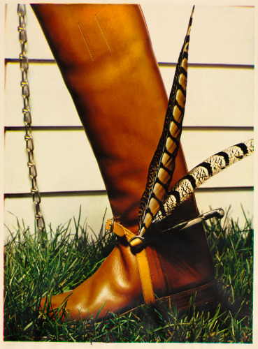 Riding Boot with Feather - Image 8