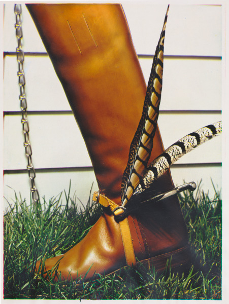 Riding Boot with Feather - Image 3