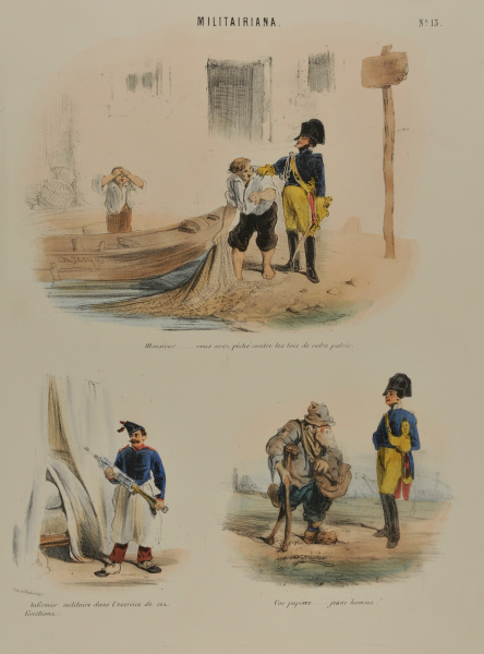 Plate 13 from the series “Militairiana”