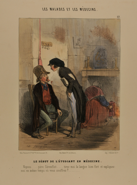 Le Début de l’étudiant en médecine