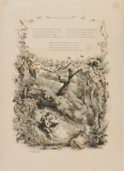 La Chanson de Lisette (2e planche – La Danse villageoise)