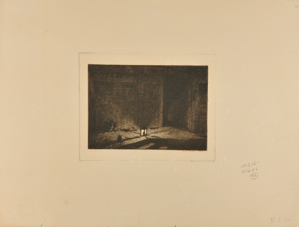 Intérieur d’une auberge (Le Corridor d’une auberge)