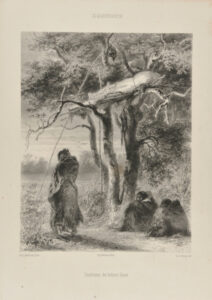 Tombeaux des Indiens Sioux