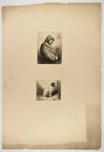 Franciscan Monk in Rome; English Griffon