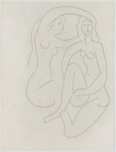 La coiffure d’Hérodiade (refused etching)