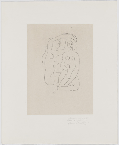 La coiffure d’Hérodiade (refused etching) - Image 2