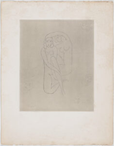 La coiffure d’Hérodiade (refused etching)