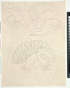 Untitled (fan and gloves, published state, cancelled with remarques)