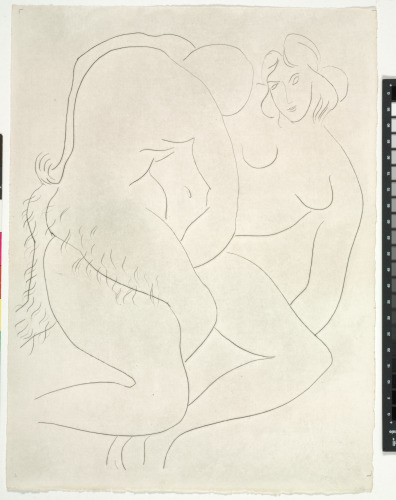 NYMPH AND FAUN (REFUSED ETCHING)