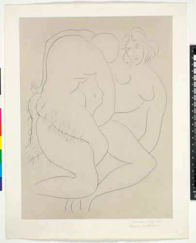 NYMPH AND FAUN (REFUSED ETCHING)