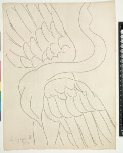 The Swan (refused etching)