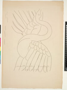 The Swan (refused etching, cancelled)