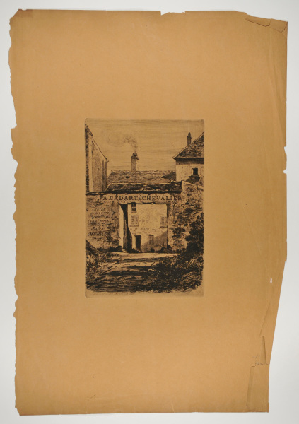 Title plate from the series “Seize gravures à l’eau-forte par Jules Michelin”