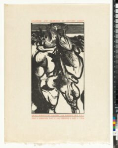 Announcement for the Exhibition “Sculpture and Drawings by Leonard Baskin” at the Grace Borgenicht Gallery in New York (May 8 – May 26, 1962)