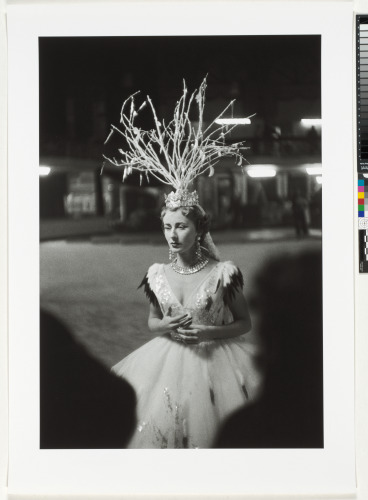 CYNTHIA BALFOUR REHEARSING "FIRE VANQUISHED BY SNOW"