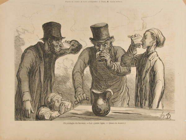 Physiologie du Buveur. — Les Quatre Âges