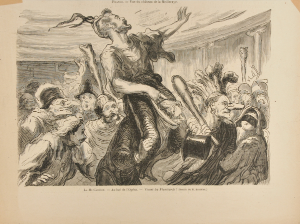 LA MI-CAREME - AU BAL DE L'OPERA, 1868