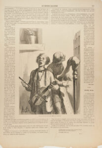 Les Chanteurs de rue.