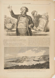 L’Hôtel des commisaires priseurs. –Le crieur public.